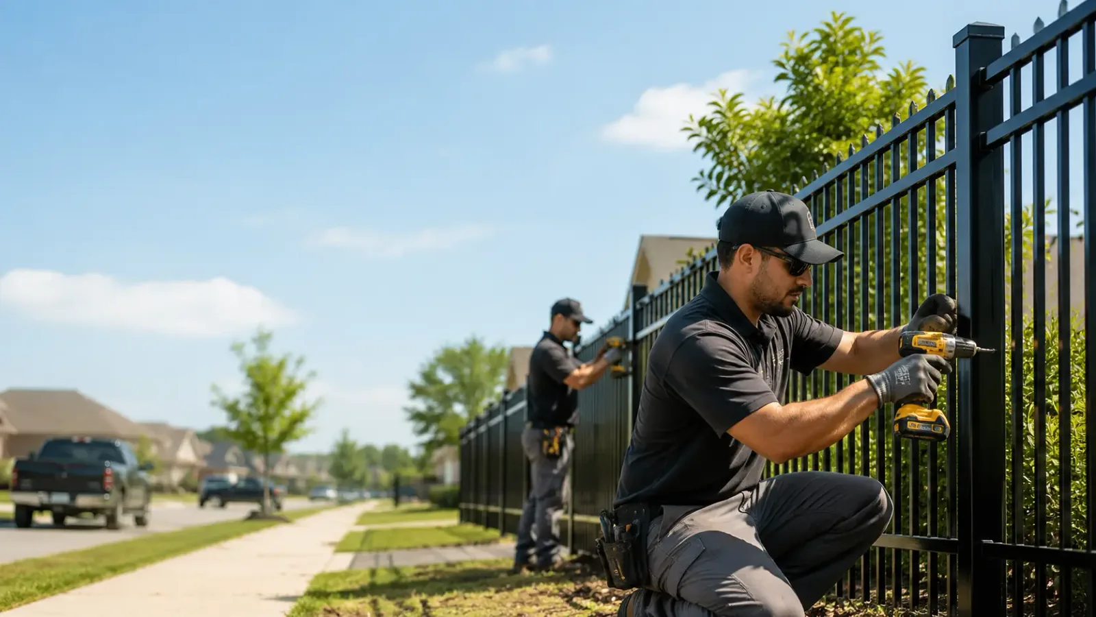 Metal Fence Installation in Geneva, IL